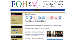 Desktop Screenshot of fohlaw.com