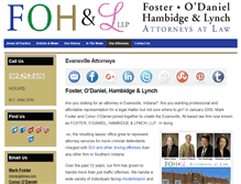 Tablet Screenshot of fohlaw.com